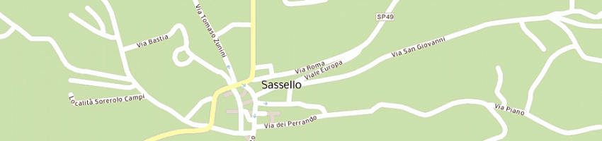 Mappa della impresa cassa di risparmio di savona a SASSELLO