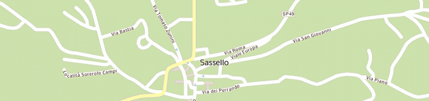 Mappa della impresa flli dabove - filiale sassello a SASSELLO