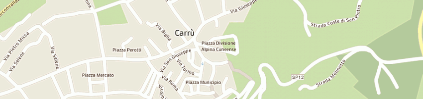 Mappa della impresa manfredi diego a CARRU 