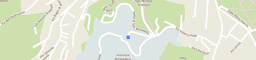 Mappa della impresa poste italiane spa filiale bologna 1 a BOLOGNA