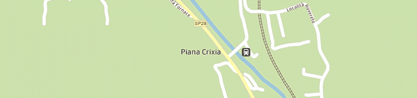 Mappa della impresa chiarlone franco a PIANA CRIXIA