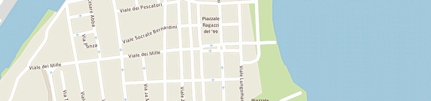 Mappa della impresa parrucchiere gianni bolognesi a RAVENNA