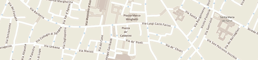 Mappa della impresa et galleria italia spa a BOLOGNA