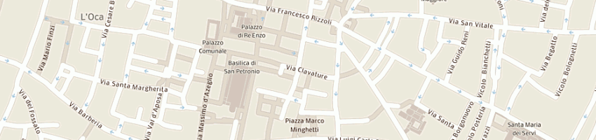 Mappa della impresa ottica paoletti di paoletti manuela e c sas a BOLOGNA