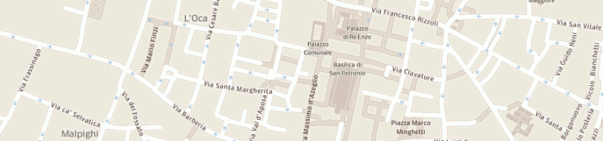 Mappa della impresa rizzi paola a BOLOGNA