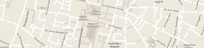 Mappa della impresa for you bologna srl a BOLOGNA