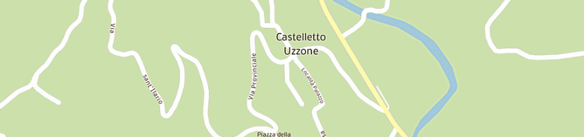 Mappa della impresa falegnameria bogliacino di bogliacino aldo e c snc a CASTELLETTO UZZONE