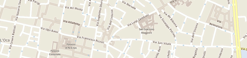 Mappa della impresa carrer piero a BOLOGNA