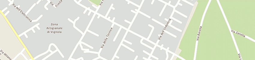 Mappa della impresa menabue maurizio a VIGNOLA