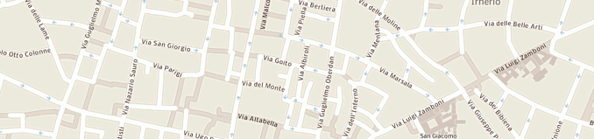 Mappa della impresa pantheon retail italia srl a BOLOGNA