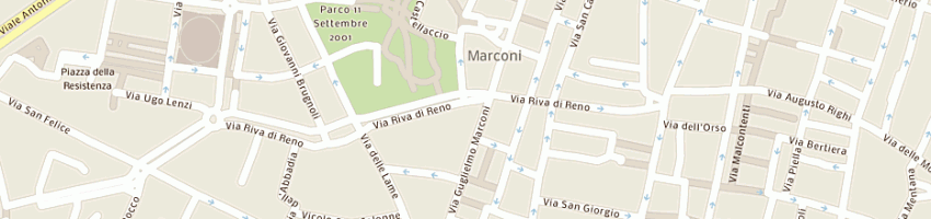 Mappa della impresa avenue media srl a BOLOGNA