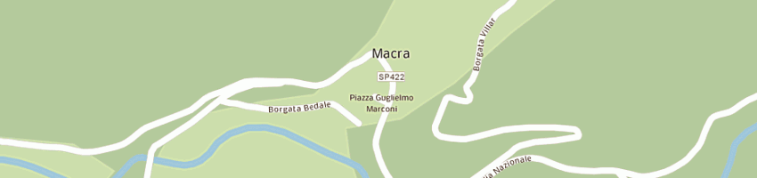 Mappa della impresa municipio a MACRA