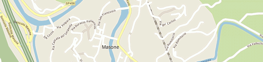 Mappa della impresa maccio' pietro a MASONE