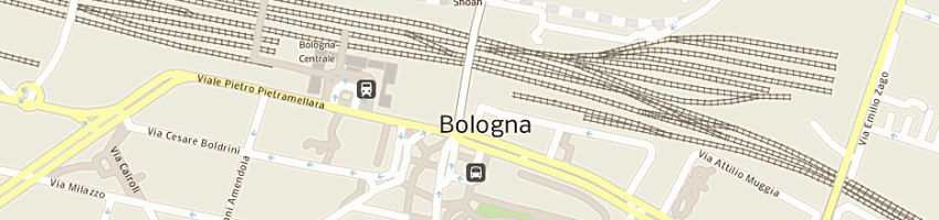 Mappa della impresa patelli snc a BOLOGNA