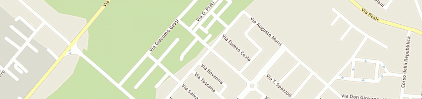 Mappa della impresa edicola perrella antonio a ALFONSINE
