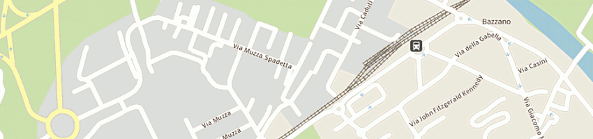 Mappa della impresa magazzino comunale a BAZZANO