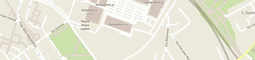 Mappa della impresa fiere internazionali di bologna - ente autonomo a BOLOGNA