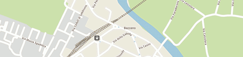 Mappa della impresa erg di coppi a BAZZANO