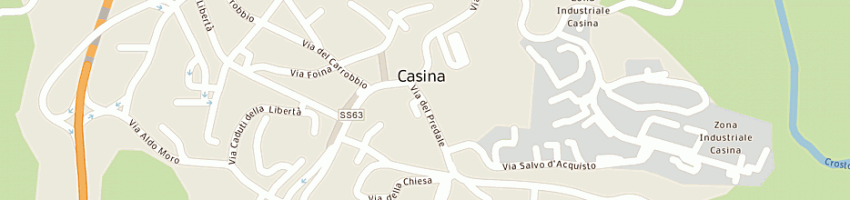 Mappa della impresa busanelli domenico a CASINA