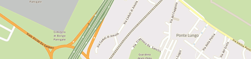 Mappa della impresa autocarrozzeria italcar di moccia pace marchiselli sdf a BOLOGNA