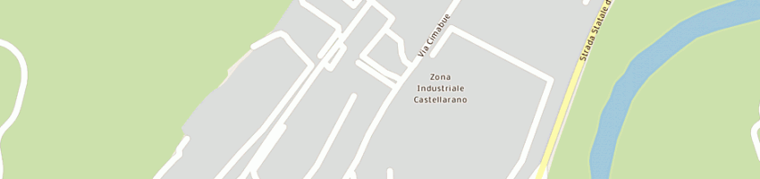 Mappa della impresa officina conti (snc) a CASTELLARANO