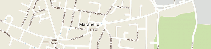 Mappa della impresa benedetto fabrizio a MARANELLO