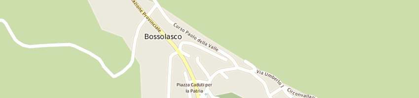 Mappa della impresa uffturistico-comune di bossolasco a BOSSOLASCO