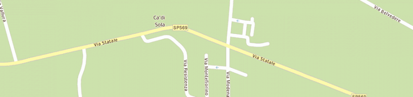 Mappa della impresa mezzacqui valter a CASTELVETRO DI MODENA