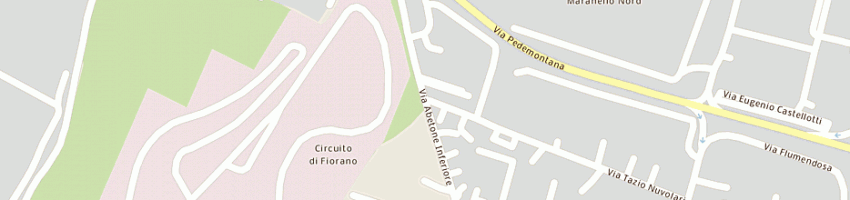 Mappa della impresa ferrari club italia service srl a MARANELLO