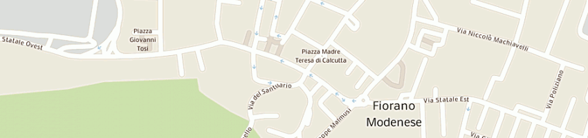 Mappa della impresa pizzeria ristorante picnic a FIORANO MODENESE