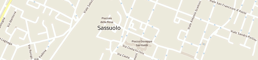 Mappa della impresa bar degustazione alla guglia a SASSUOLO