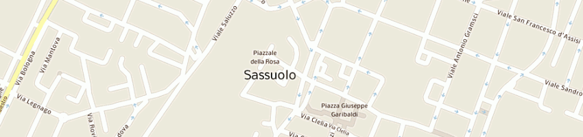 Mappa della impresa pezzali paolo a SASSUOLO
