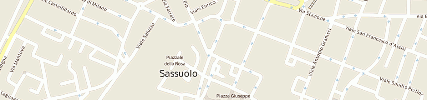 Mappa della impresa macelleria del viale di licari antonio domenico a SASSUOLO