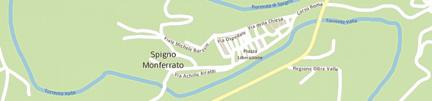 Mappa della impresa carabinieri a SPIGNO MONFERRATO