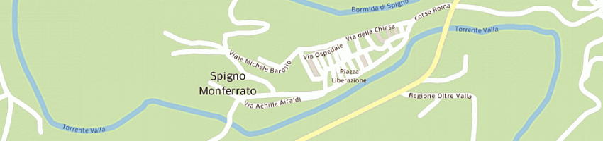 Mappa della impresa villaggio lago isola snc di witschge p e van nieuwenhuizen b a SPIGNO MONFERRATO