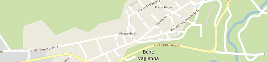 Mappa della impresa studio spahiu a BENE VAGIENNA