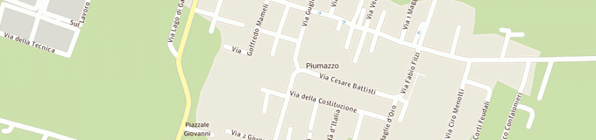 Mappa della impresa carovana facchini di piumazzo a CASTELFRANCO EMILIA