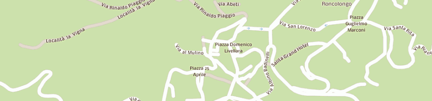 Mappa della impresa cervini liliana a SANTO STEFANO D AVETO