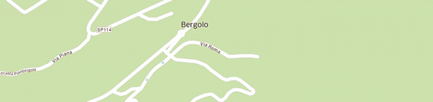 Mappa della impresa villaggio erica (sas) a BERGOLO