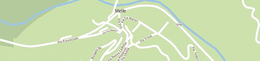Mappa della impresa chiotti germano a MELLE