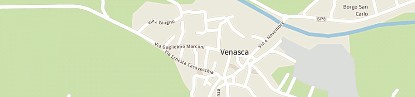 Mappa della impresa comune di venasca a VENASCA