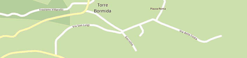 Mappa della impresa soggiorno smeraldo sas a TORRE BORMIDA