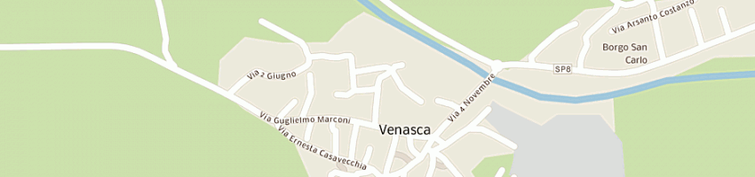 Mappa della impresa manelli nicola a VENASCA