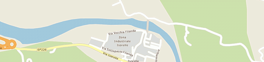 Mappa della impresa centro commerciale valle scrivia a SAVIGNONE