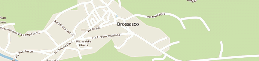 Mappa della impresa barra fratelli a BROSSASCO