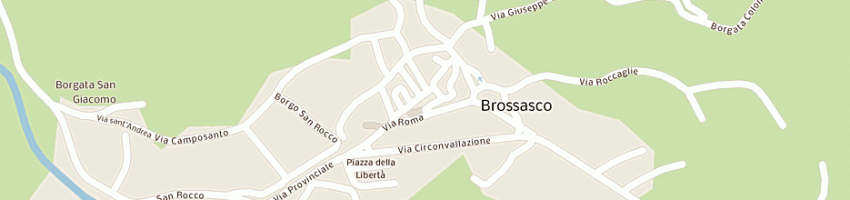 Mappa della impresa botta pierangelo a BROSSASCO