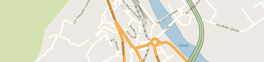 Mappa della impresa italvideo di mangafa' panaioti a BUSALLA