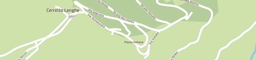 Mappa della impresa rinaldi piero a CERRETTO LANGHE