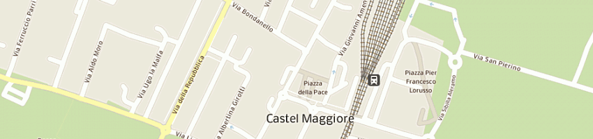 Mappa della impresa sps srl a CASTEL MAGGIORE