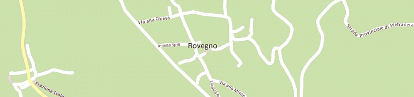 Mappa della impresa poste italiane spa a ROVEGNO